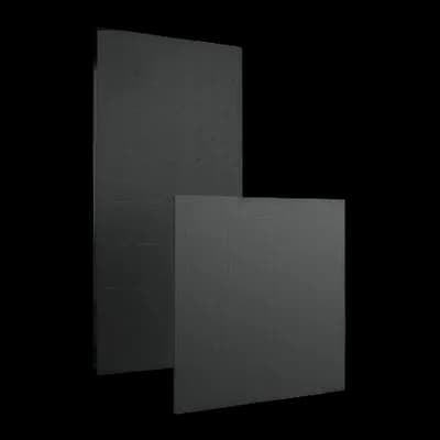 Two LED wall panels